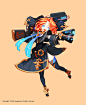 sister gunner, WonJo Jung / HEX : sister gunner