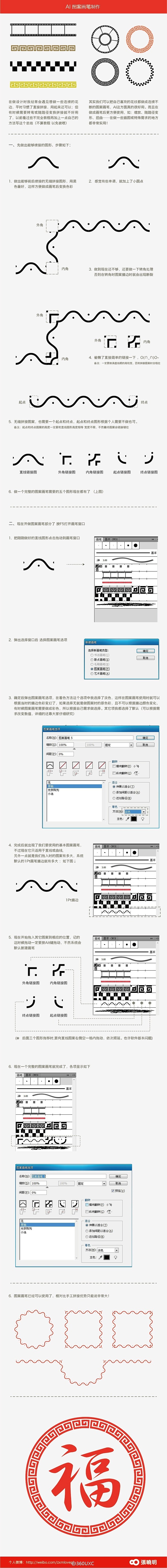 AI 图案画笔制作