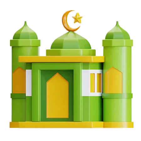 Mosque Building 3D I...
