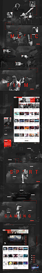 This is my personal Youtube Redesign Concept. This design wins Gold Muse Award od Muse Creative Awards 2016.: