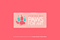 Paws for Art Exhibit, branding and invitation design.