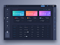 Dash Payments Dark minimal clean dashboard web ui ux