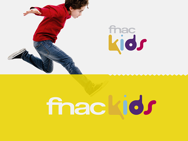 Fnac Kids 儿童品牌视觉形象设计...