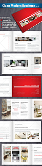 Clean Modern Brochure - GraphicRiver Item for Sale