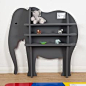 Zebedee the elephant bookshelf  This would be perfect in my daughter&#;39s bedroom... just gorgeous!