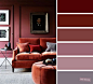 The best living room color schemes - Mauve & Brick colors - Fabmood | Wedding Colors, Wedding Themes, Wedding color palettes