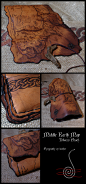 MiddleEarth Map tobacco pouch by *morgenland on deviantART