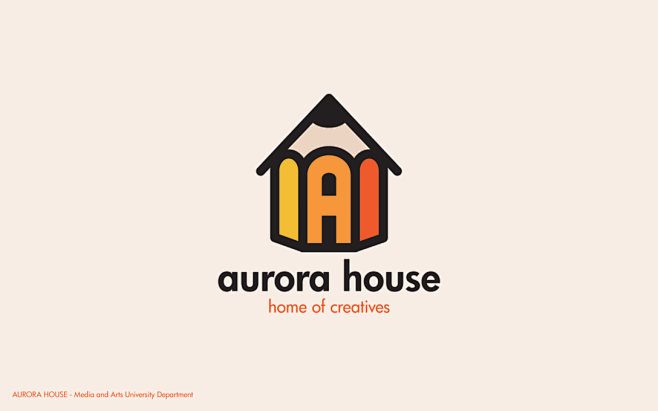 aurora house 铅笔 建筑 家...