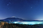 Ginji Fukasawa在 500px 上的照片Night sky which shines   -Fuji-