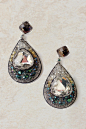 Delphine Crystal Teardrop Earrings