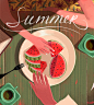 Watermelon Summer on Behance