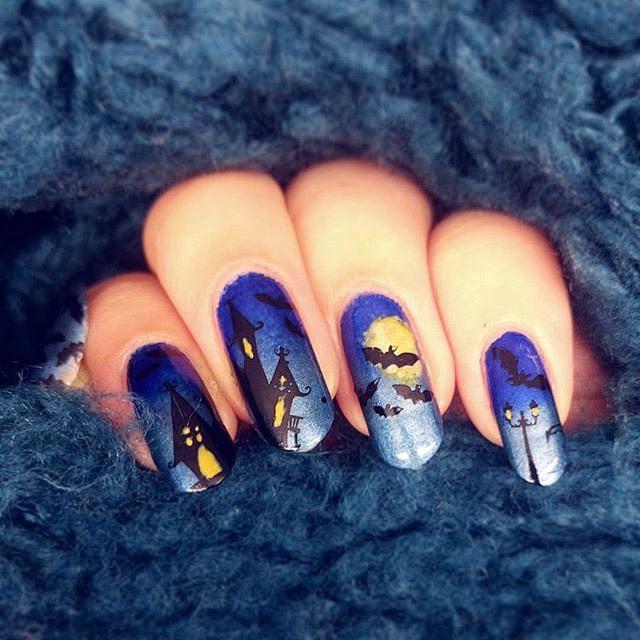 60+ Halloween Nail A...