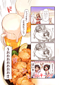 日本——画师もみじ真魚的以食物为主题的漫画及插画