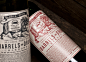 Barrels and Drums : Neumeister designed a new line of alcohol-free-wine for Barrels and Drums. 
Using the idea of distant lands as inspiration, the bottle labels celebrate 
the appearance of a language spoken by "Olde World" trading companies of