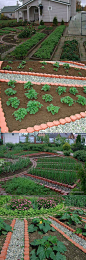 Edible Landscaping: Kitchen Garden | jardin potager | bauerngarten | köksträdgård: 