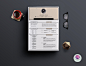 Modern 2 page resume template : This elegant and professional resume will help you get noticed! The package includes a 2-page resume sample, cover letter in a pretty floral theme. This template is easy to change colours, layout and fonts to suit your need