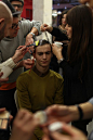 Paris F/W 2013-14 Wooyoungmi backstage