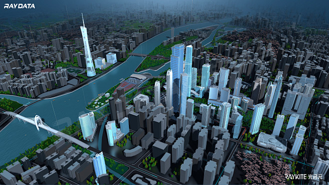 数据可视化fui、fud、智慧城市
