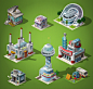 Megacity - Isometric Illustration : Megacity - Vostu