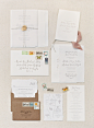 Stationery Wedding Inspiration - Style Me Pretty