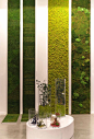 4 vertical gardens with natural preserved plants and mosses by Monamour Natural Design in Estampa 2013: 