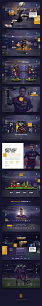 FC Barcelona design by Fred Nerby. https://www.behance.net/gallery/37276397/FC-Barcelona: 