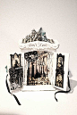 Cinderella shadow box  Diorama night lumier by Swanky Egg on Etsy: 