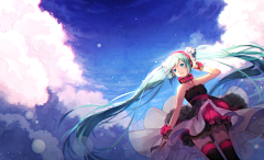 插画革命采集到初音未来，V家