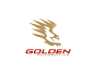 GOLDEN商标 猎鹰 老鹰 航空公司 翅膀 雕 鸟类 金色 商标设计  图标 图形 标志 logo 国外 外国 国内 品牌 设计 创意 欣赏