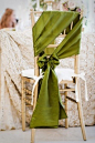 Wedding Inspirations - alternative chair decor