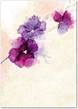 love watercolor flowers #采集大赛#