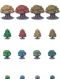 treesREBOOT - RPG Maker XP Tilesets - Gallery : treesREBOOT uploaded in RPG Maker XP Tilesets: Random trees