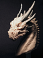Smaug 2 dragon original concept sculpt bust by Creaturae on Etsy, $850.00: Indian Dragons, Sculpt Bust, Sculpting Dragon, Concept Sculpt, Dragon Sculptings, Dragon Original, Serious Dragon, Dragons Armors And Swords