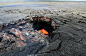 Lava Flow Threatens Pahoa, Hawaii : On June 27, a new lava flow emerged from Hawaii's Kilauea Volcano, flowing to the northeast at a rate varying from 2 meters per hour up to 15 meters per hour