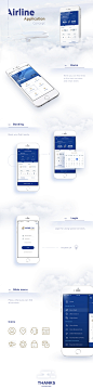 Airline app Concept(航空公司应用)