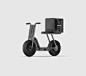 AIRA - A Sustainable Delivery Scooter : Aira is a sustainable electric scooter for food delivery mainly. By using the paths of thousands of delivery everyday just in China, Aira contributes to the elimination of atmospheric pollutants thanks to its purify