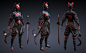 Kunoichi (Feudal Japan: The Shogunate), Olya Anufrieva : My character for the competition on ArtStation Feudal Japan: The Shogunate.<br/>concept by Moritz Cremer <br/><a class="text-meta meta-link" rel="nofollow" href=&a
