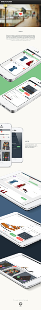 ShopLove UI design on Behance