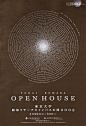 日本海报：开放日。 NOSIGNER。 2009  -  Gurafiku：日本平面设计