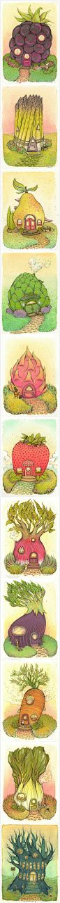 如果有一件果蔬小房子，我们就可以在在房子里玩一天的弹珠和纸牌