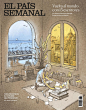 Cover for El País Semanal on a story on travel writing
