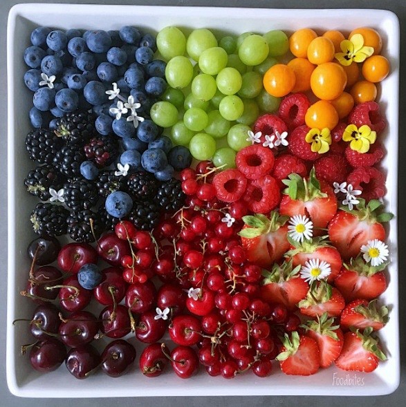 这是丹麦一位妈妈为孩子们准备的水果，感觉...