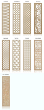 Crestview Doors - Redi-Screens - Mid-century Inspired Decorative Wall Screens and Room Dividers can be made into art too!: 