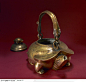 中国古代工艺品-青铜器 乌龟造型水壶