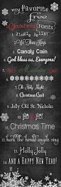 We Lived Happily Ever After...Free Christmas Fonts