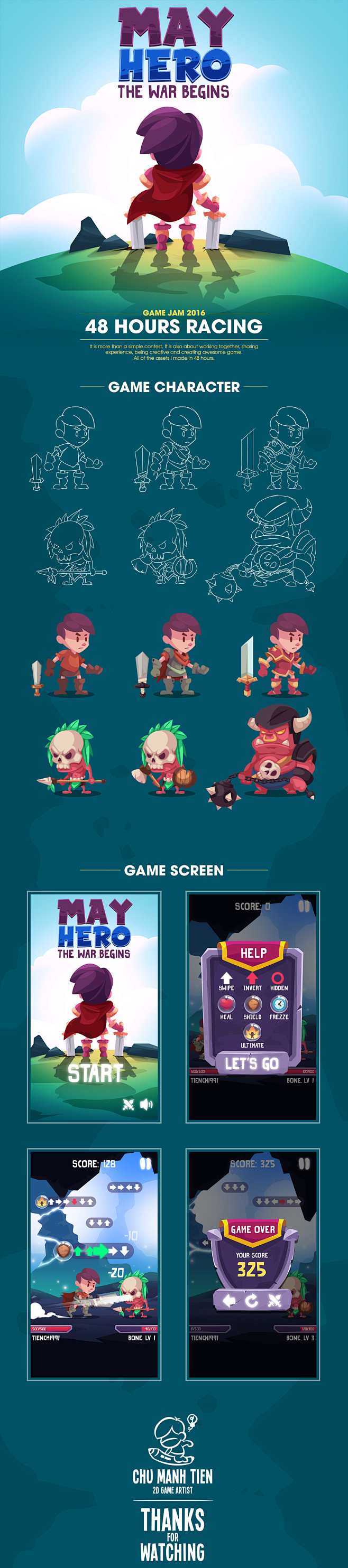 Game Art - May Hero ...