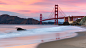 美国旧金山的金门大桥风景壁纸_360图片