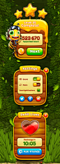 Bee Star game UI kit : Feel the perfect taste of honey in our new Bee Star UI :) 