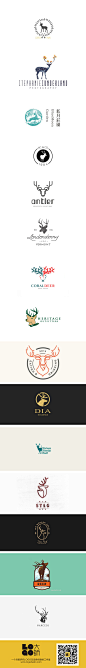 #以鹿为元素logo##logo设计##logo欣赏##优秀logo# #Logo##logo大师##动物logo#http://www.topidea365.com
