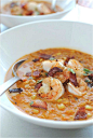 Smoky Corn Chowder with Shrimp